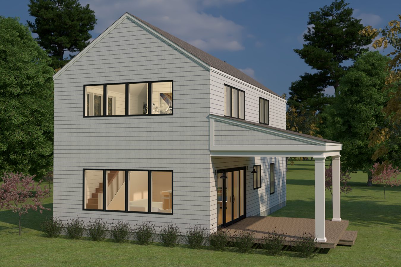 The Mast — exterior rendering